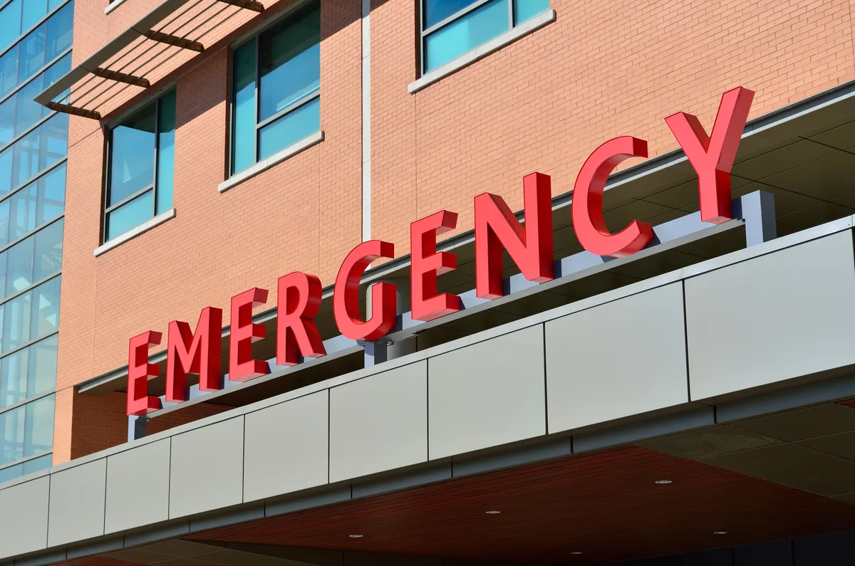 Clean, well-lit healthcare facility hallway